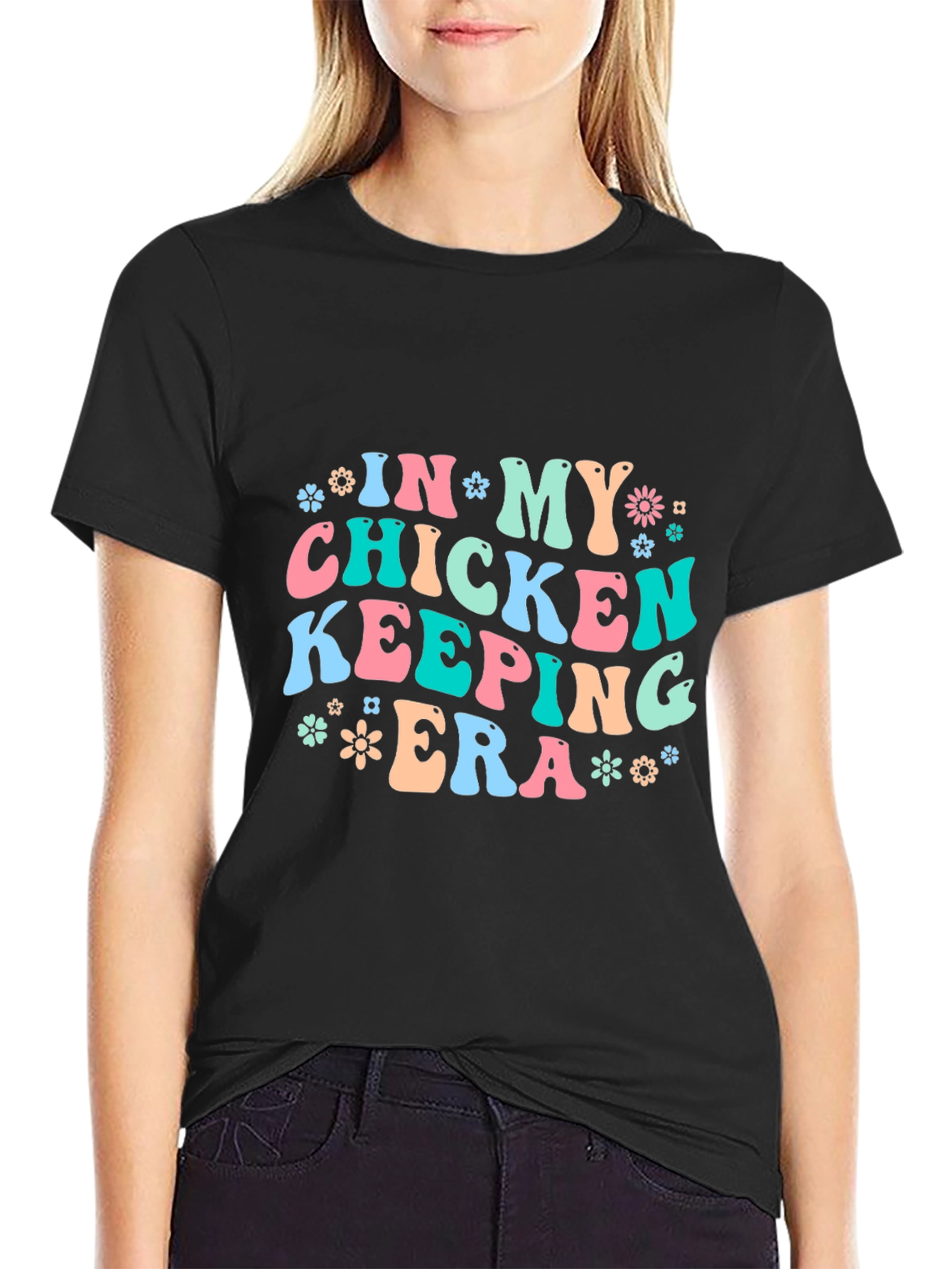 Chicken Keeping Era T-Shirt - Fun Farm Life Tee