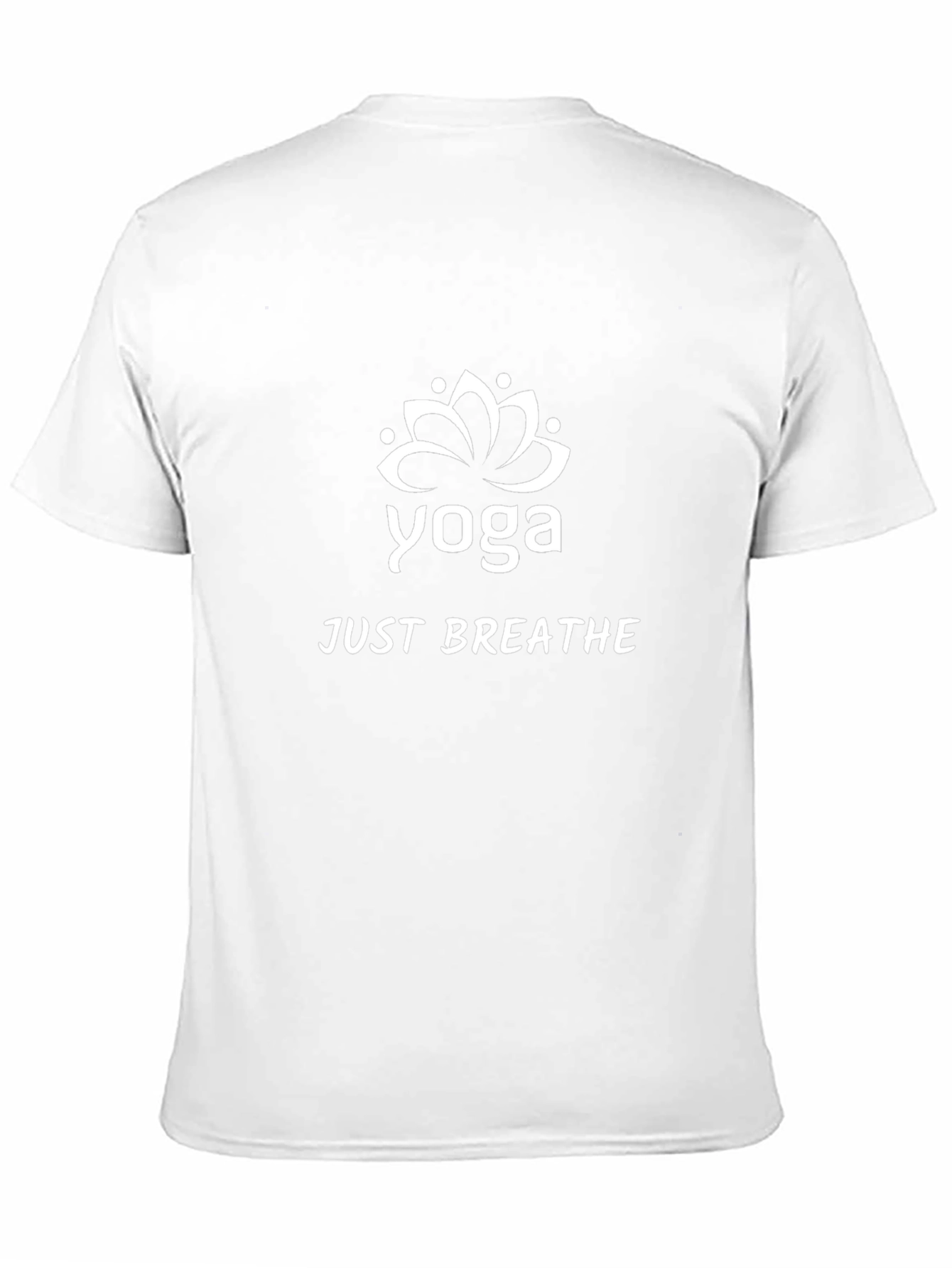 Yoga Just Breathe Graphic Tee