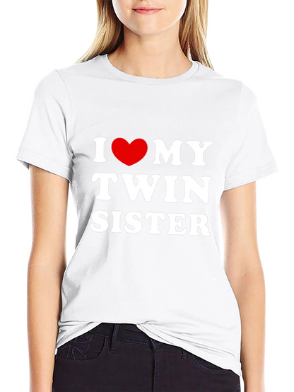 I Love My Twin Sister T-Shirt