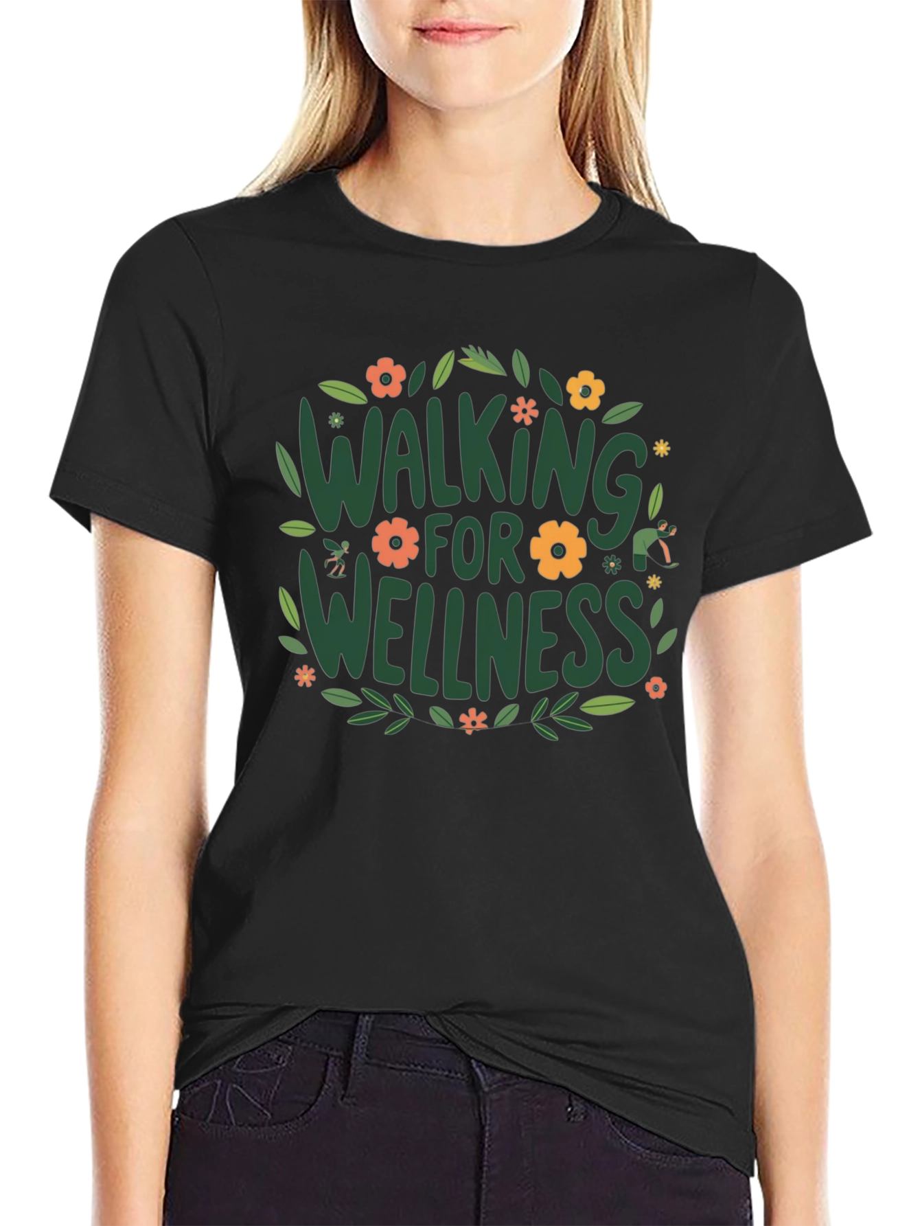 Walking for Wellness Graphic Tee