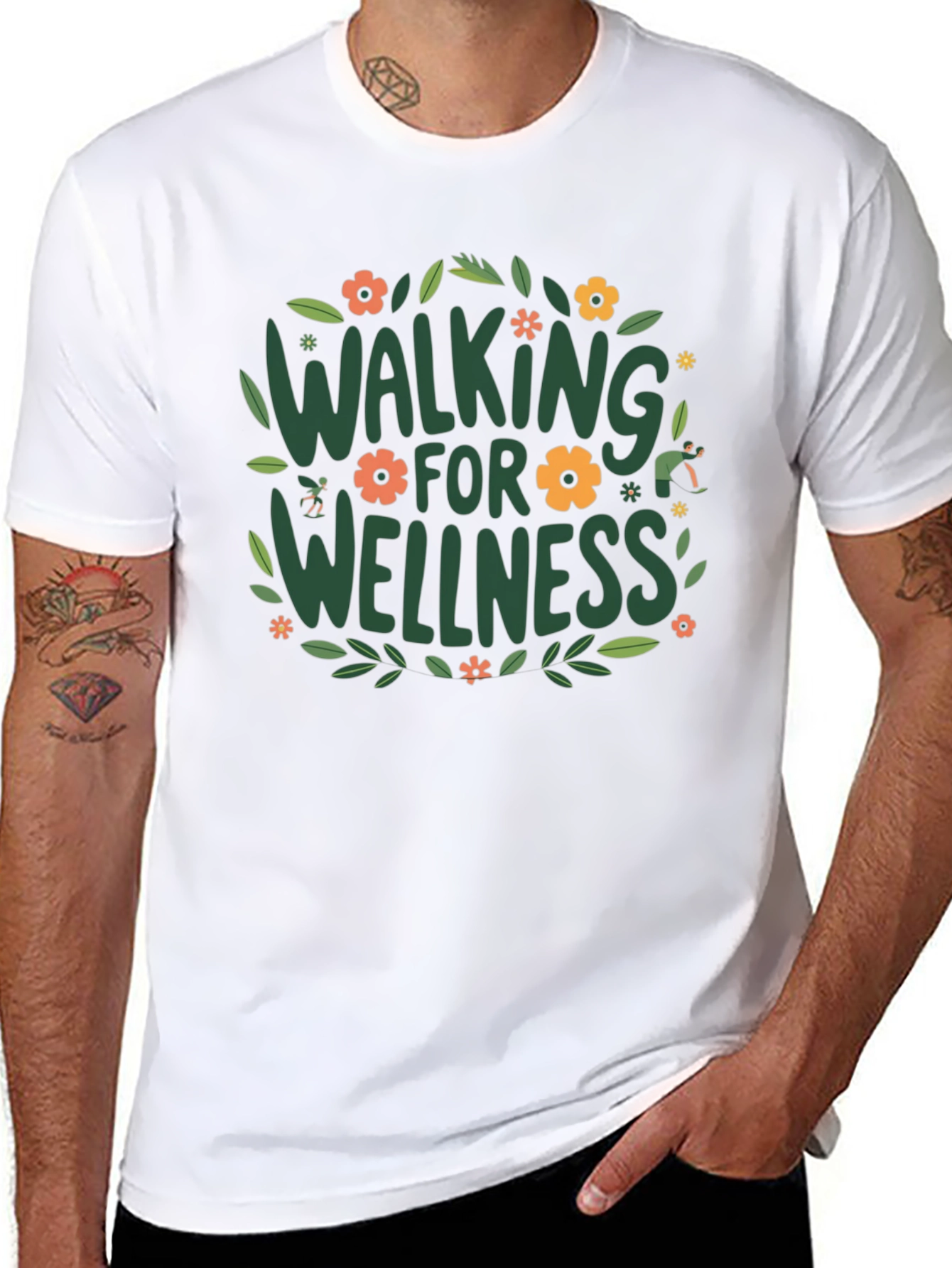 Walking for Wellness Graphic Tee