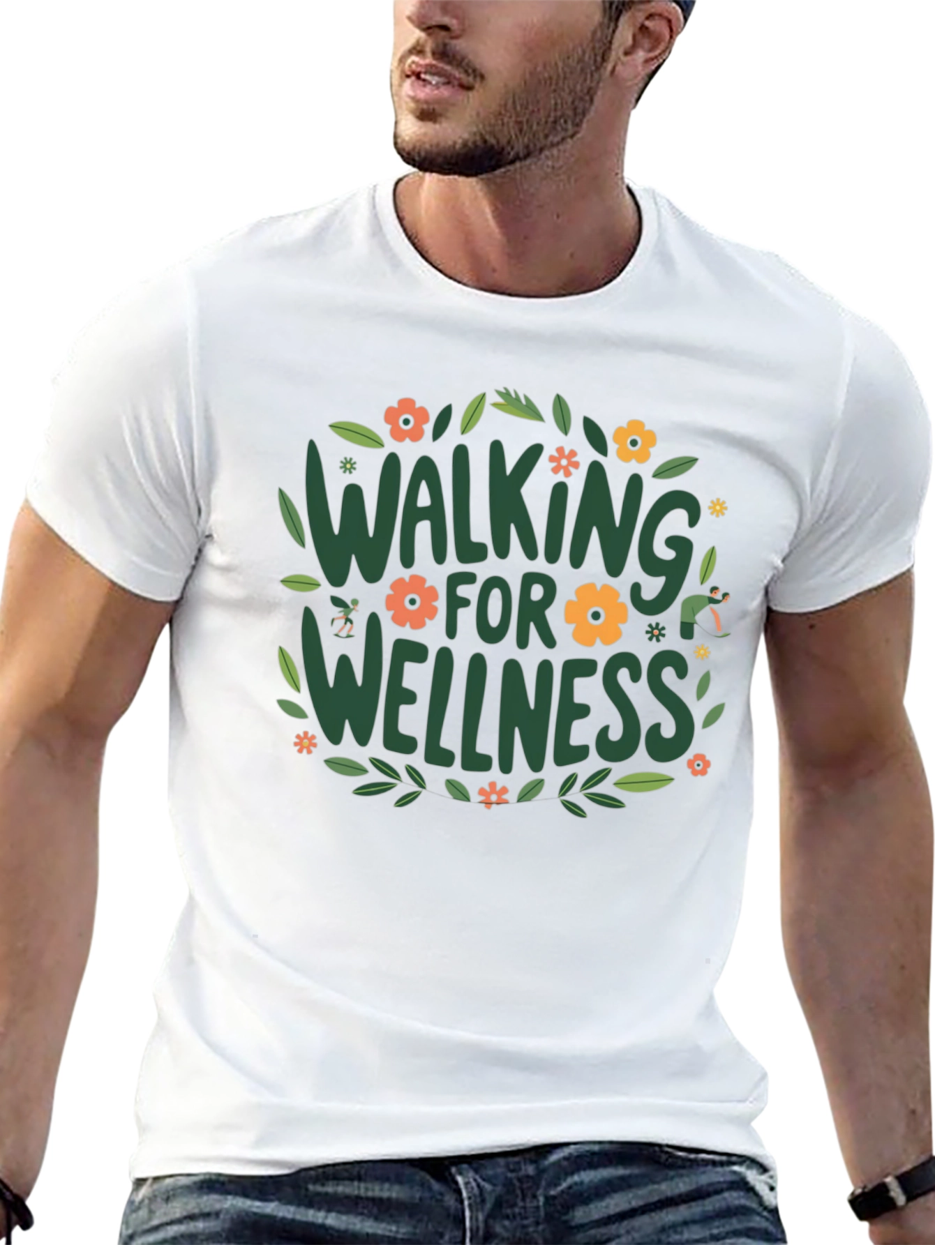 Walking for Wellness Graphic Tee