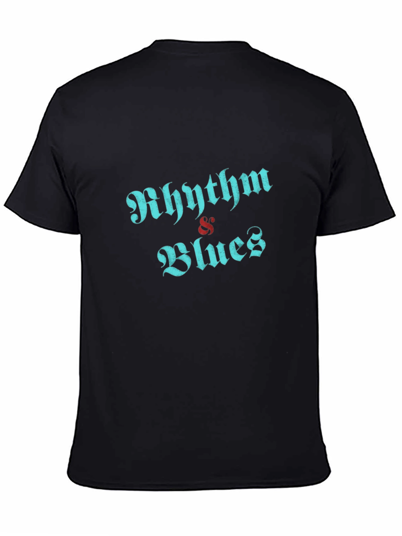 Rhythm & Blues Black Graphic Tee