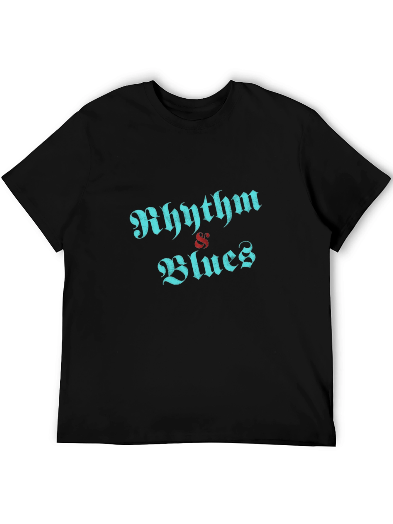 Rhythm & Blues Black Graphic Tee