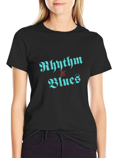 Rhythm & Blues Black Graphic Tee
