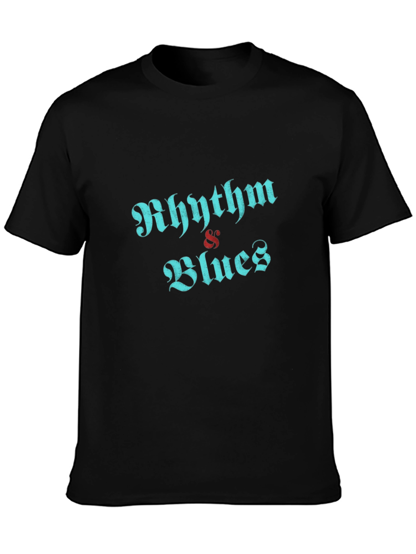 Rhythm & Blues Black Graphic Tee