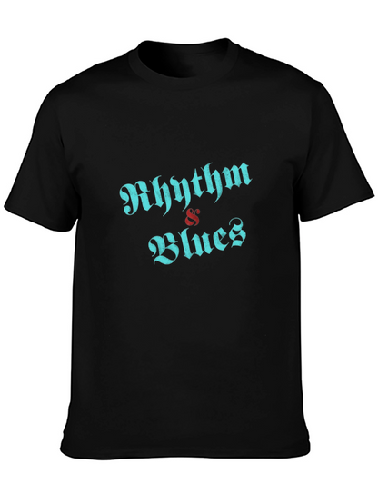 Rhythm & Blues Black Graphic Tee