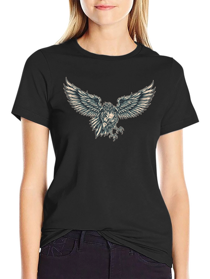 Eagle Graphic Black T-Shirt