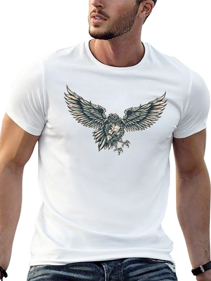 Eagle Graphic Black T-Shirt