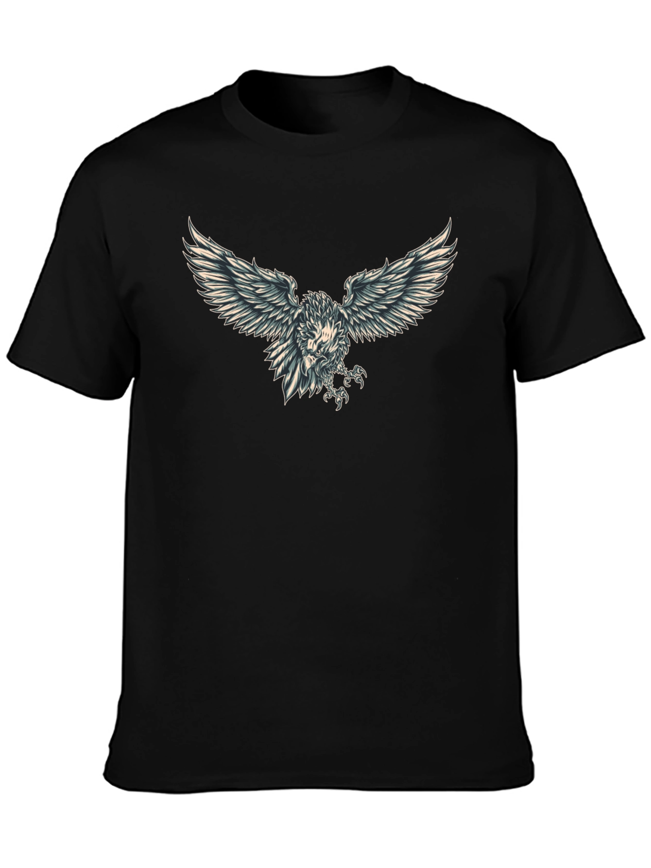 Eagle Graphic Black T-Shirt