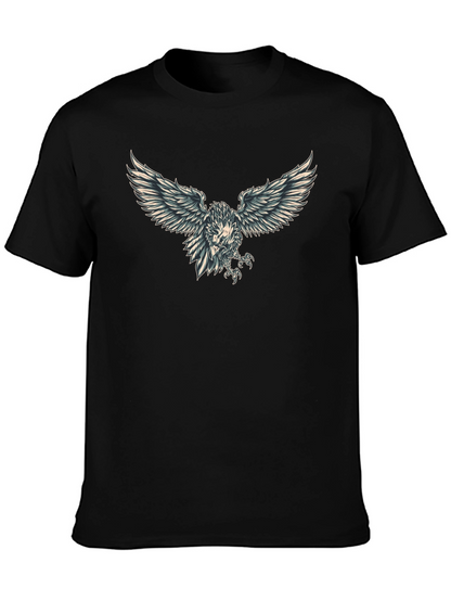 Eagle Graphic Black T-Shirt