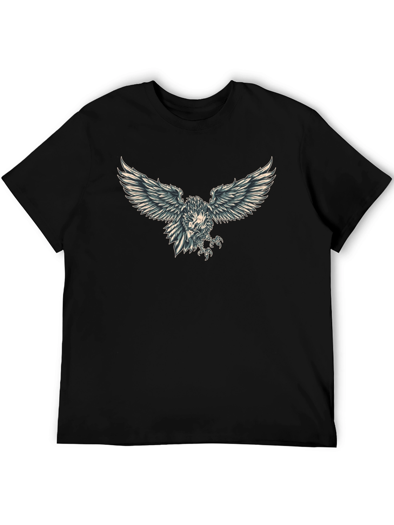 Eagle Graphic Black T-Shirt