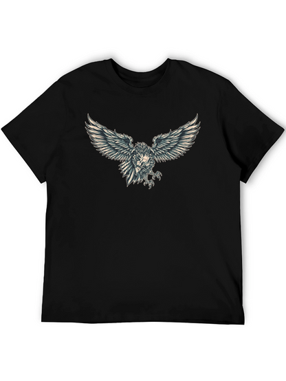 Eagle Graphic Black T-Shirt