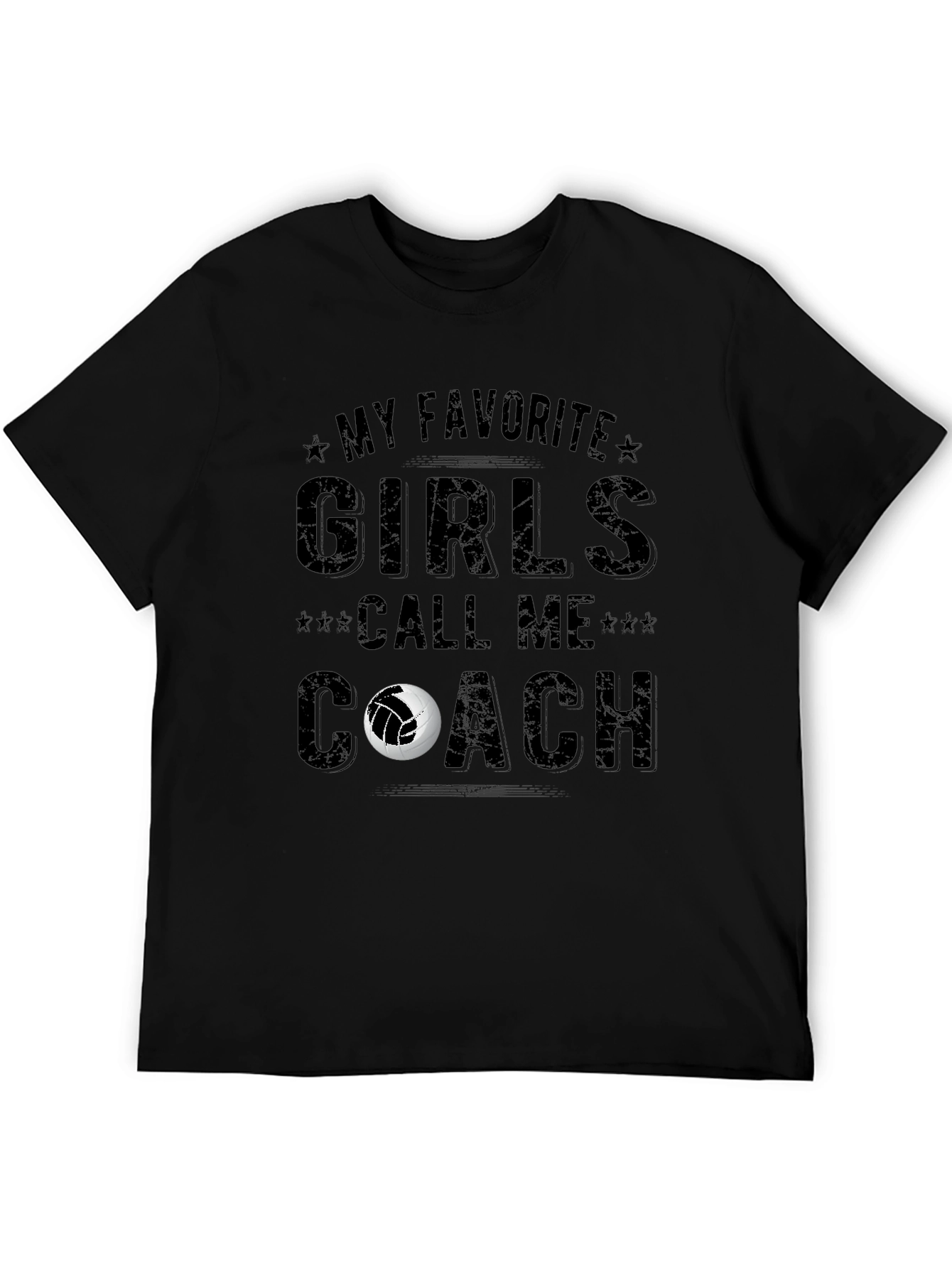 Volleyball Coach T-Shirt - My Favorite Girls