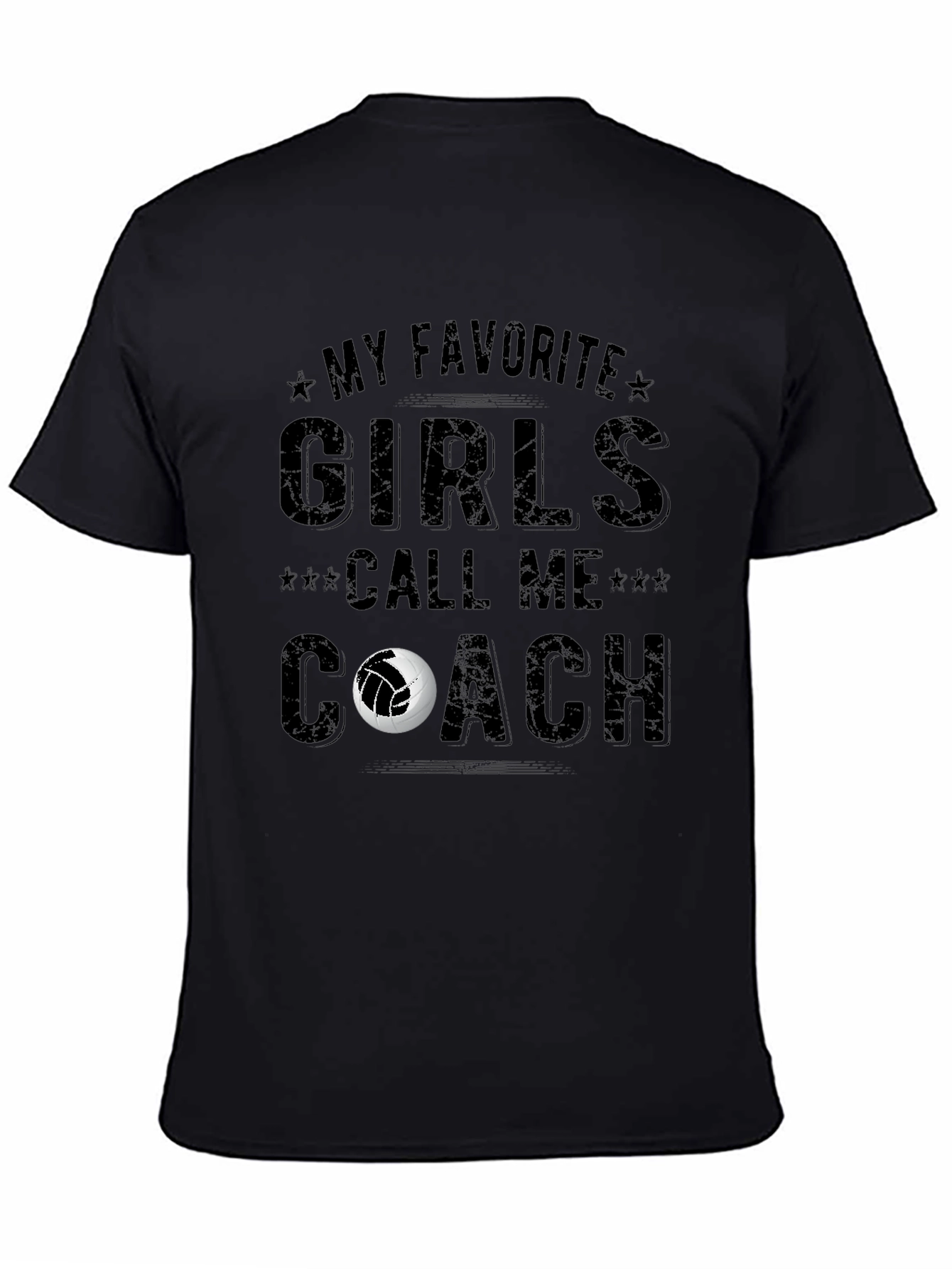 Volleyball Coach T-Shirt - My Favorite Girls