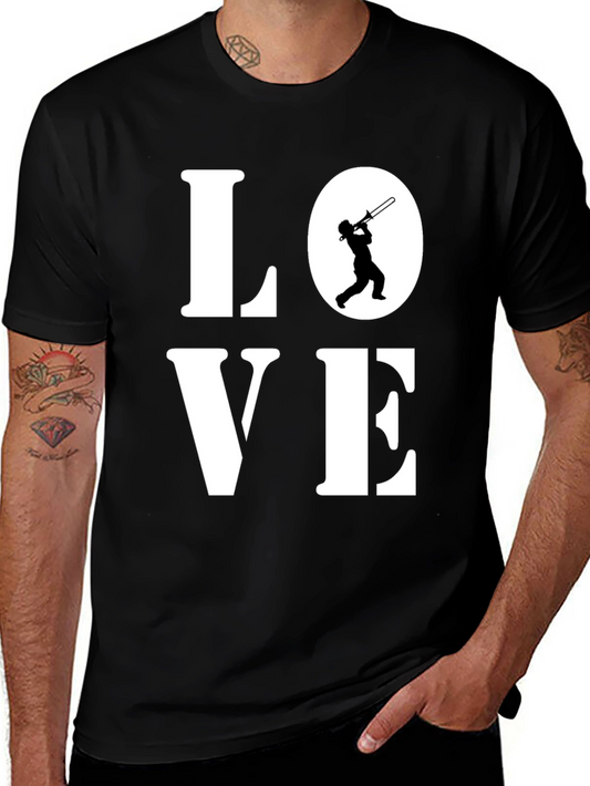 Love Trombone T-Shirt - Music Lover Tee