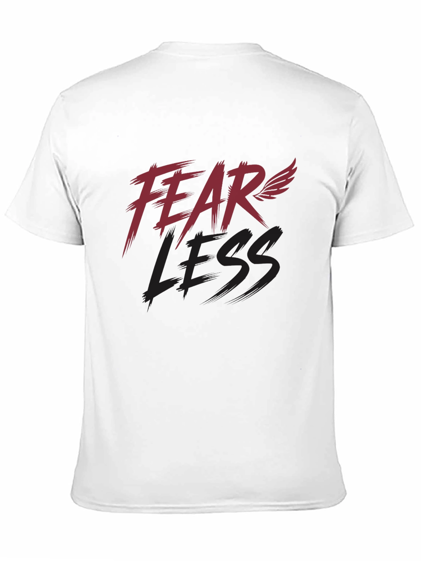 Fearless Graphic Print T-Shirt