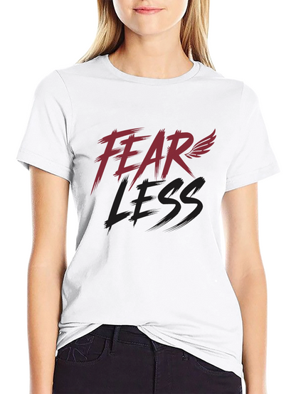 Fearless Graphic Print T-Shirt