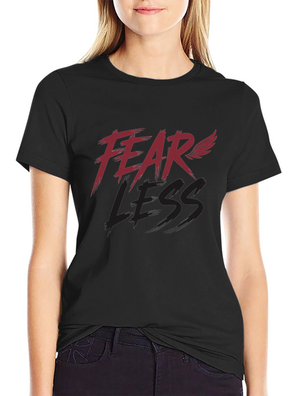 Fearless Graphic Print T-Shirt
