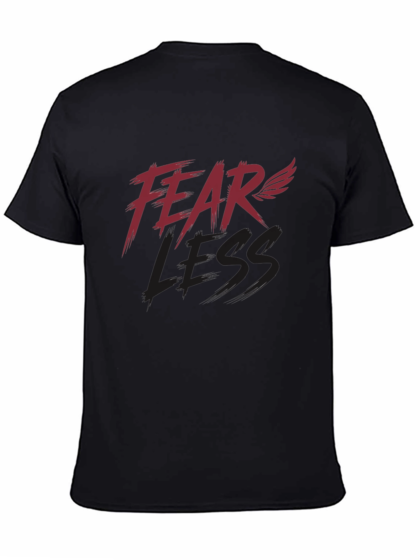 Fearless Graphic Print T-Shirt
