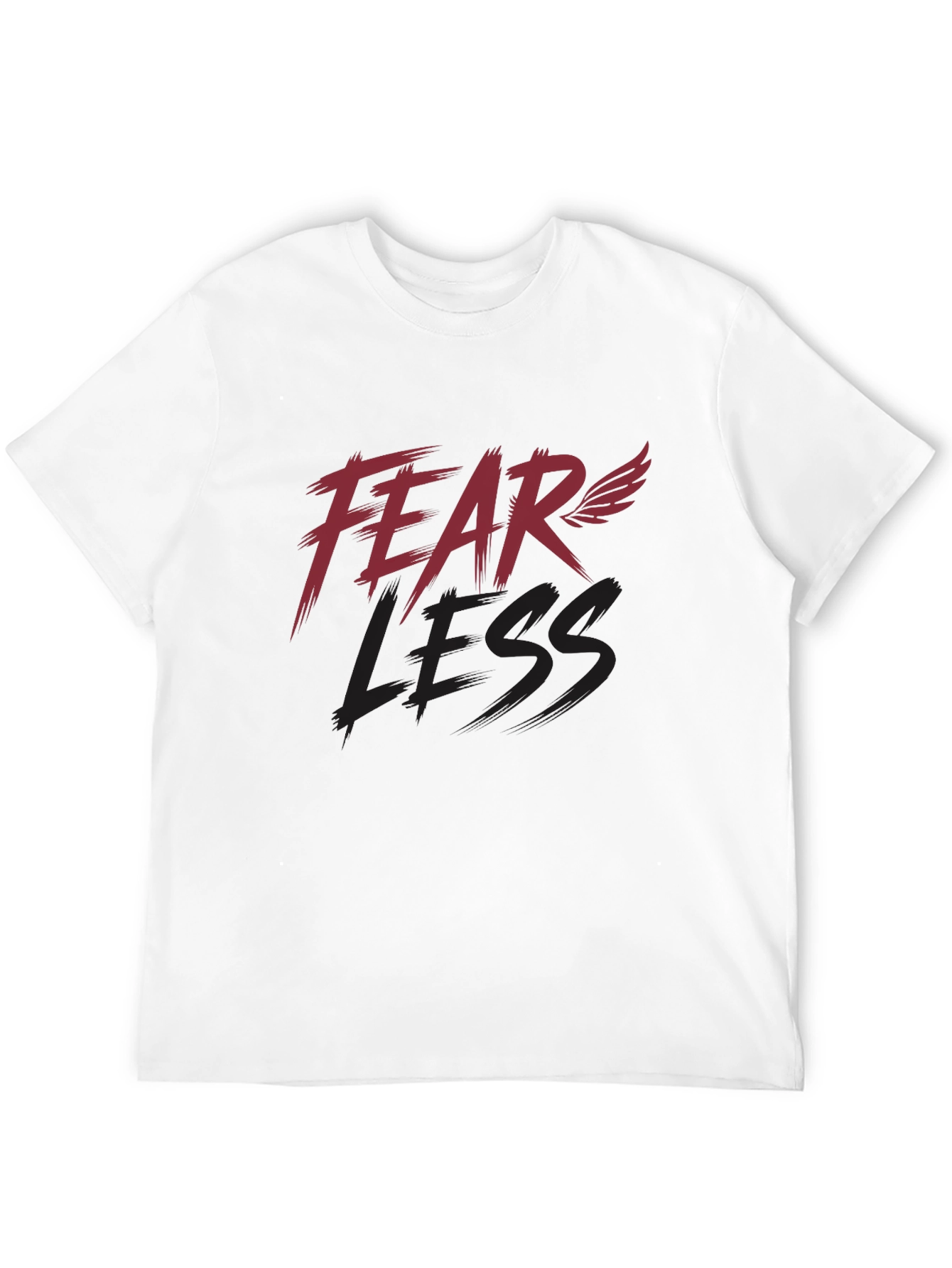 Fearless Graphic Print T-Shirt