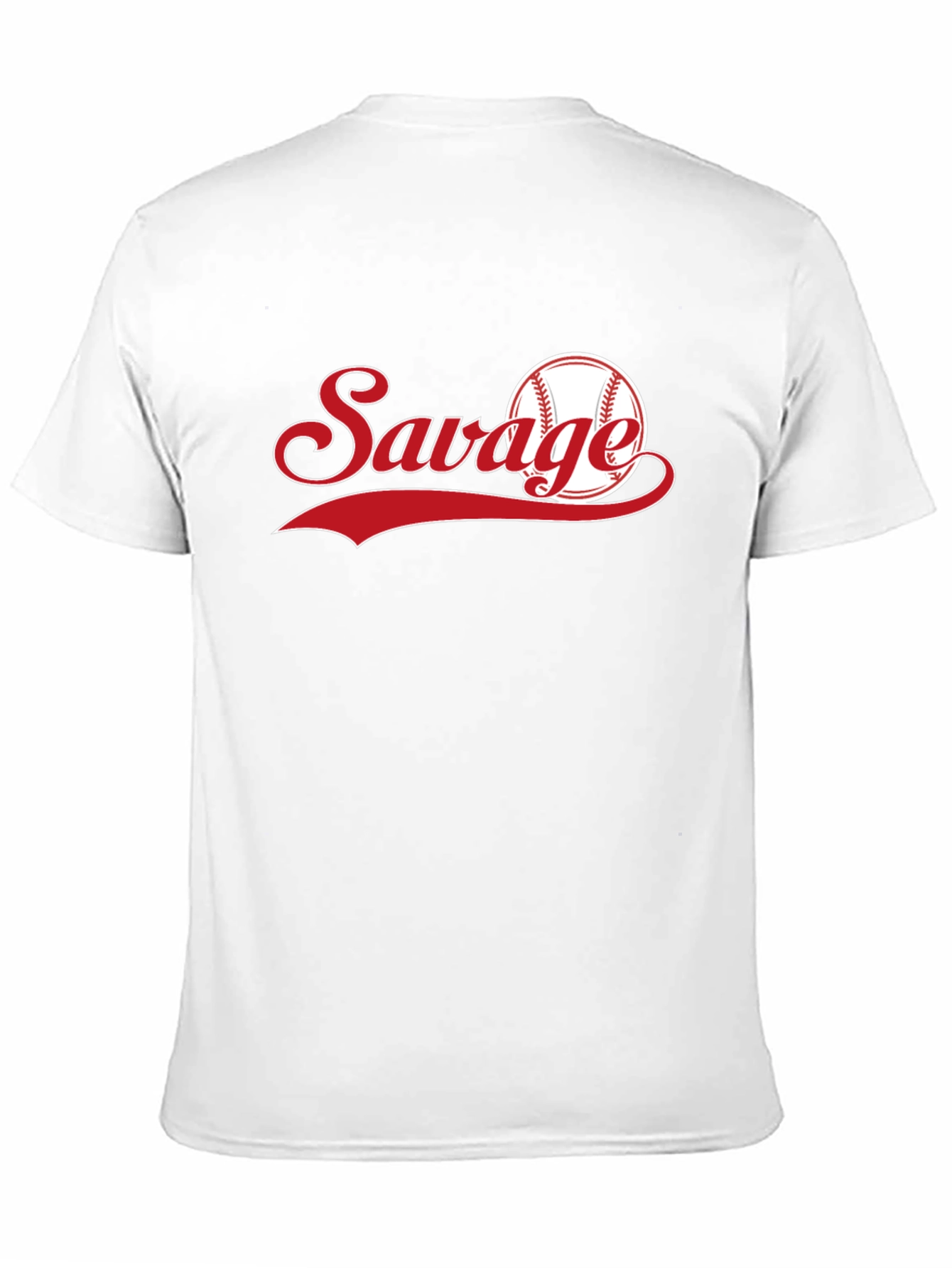 Savage Baseball Graphic T-Shirt