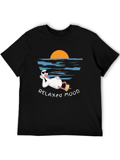 Relaxed Mood T-Shirt - Duck Vacation Tee