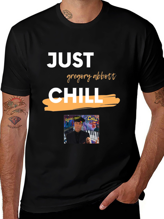 Just Chill T-Shirt - Gregory Abbott Album Cover Tee
