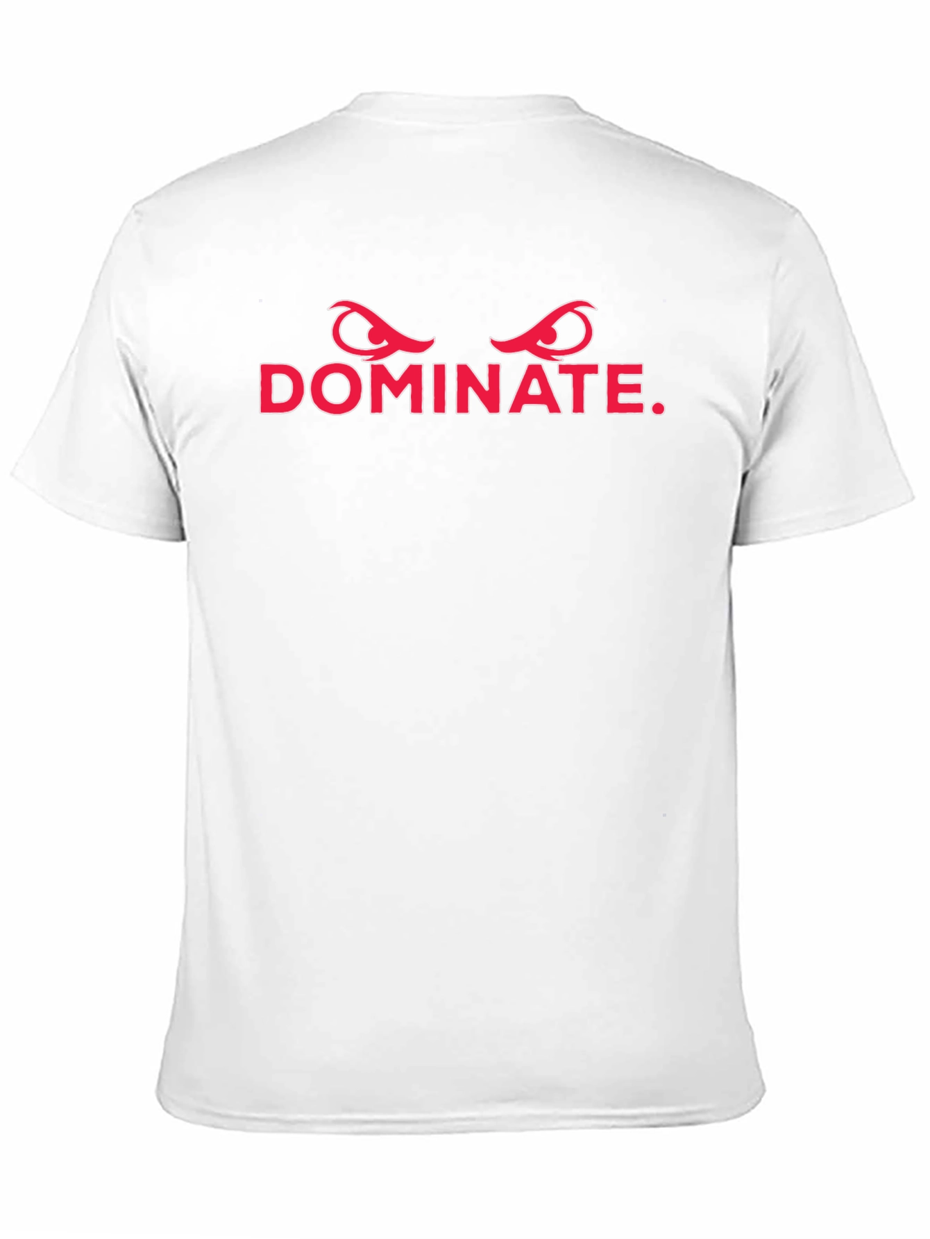 Dominate Graphic Tee - Mens Black Cotton T-Shirt