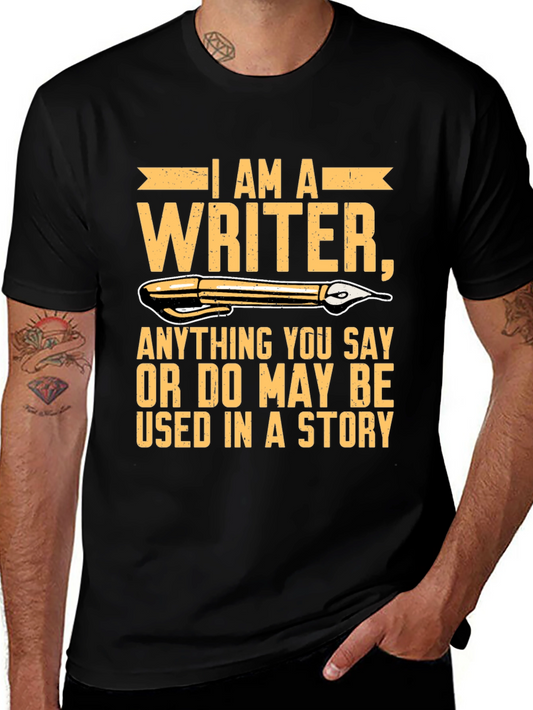 I Am a Writer Graphic Tee - Story Inspiration!
