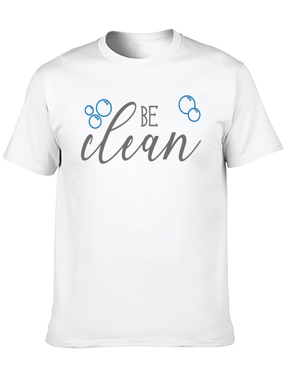 Be Clean T-Shirt - Black Graphic Tee