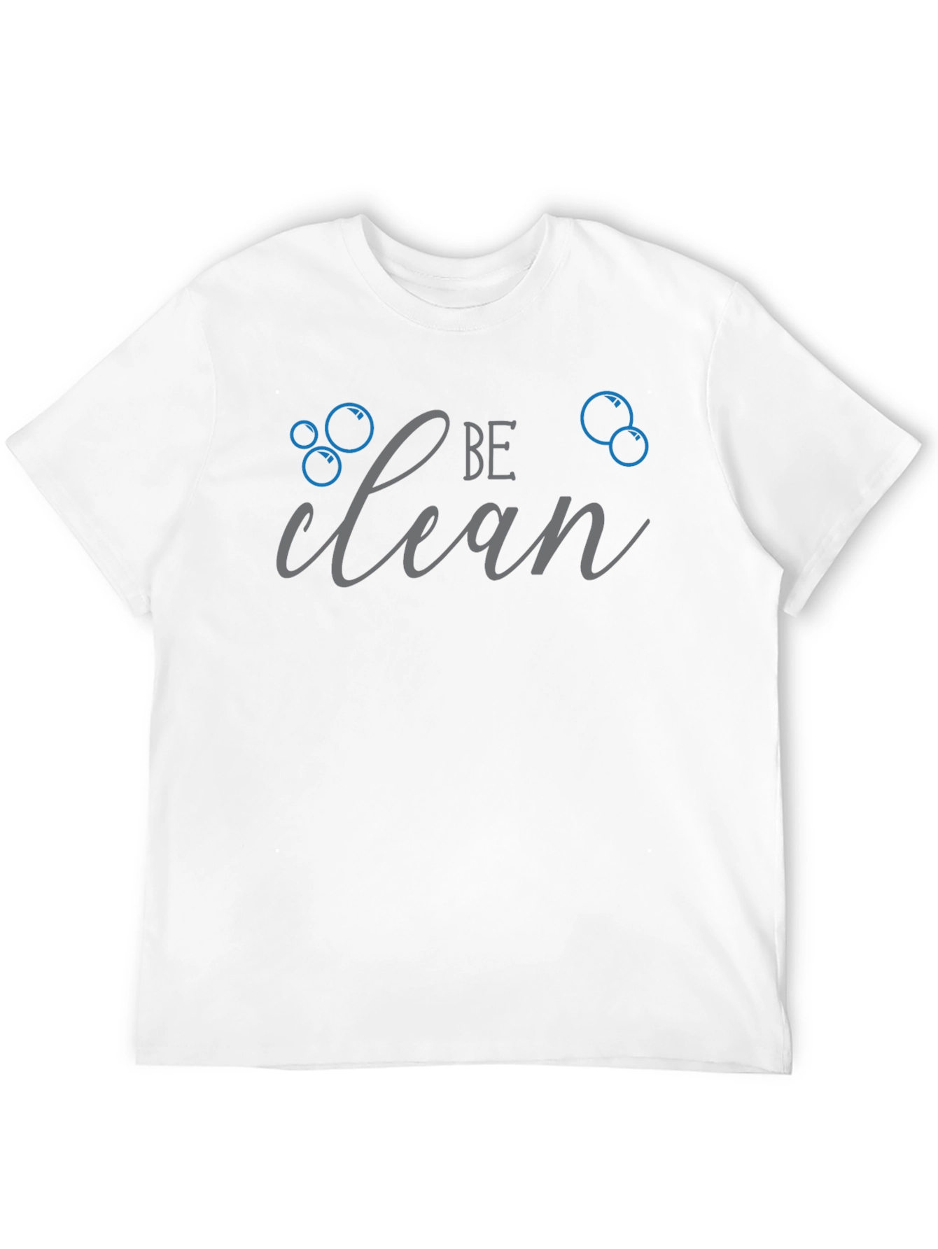 Be Clean T-Shirt - Black Graphic Tee