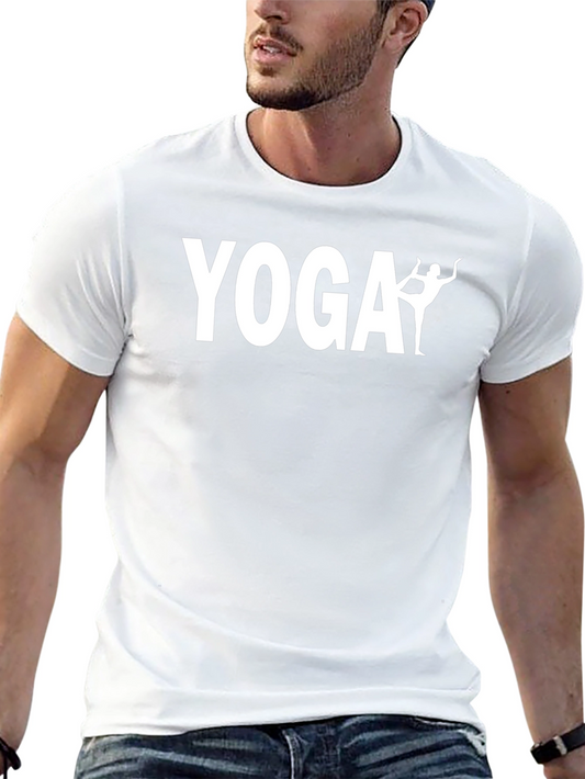 Yoga Graphic T-Shirt - Soft Cotton Blend