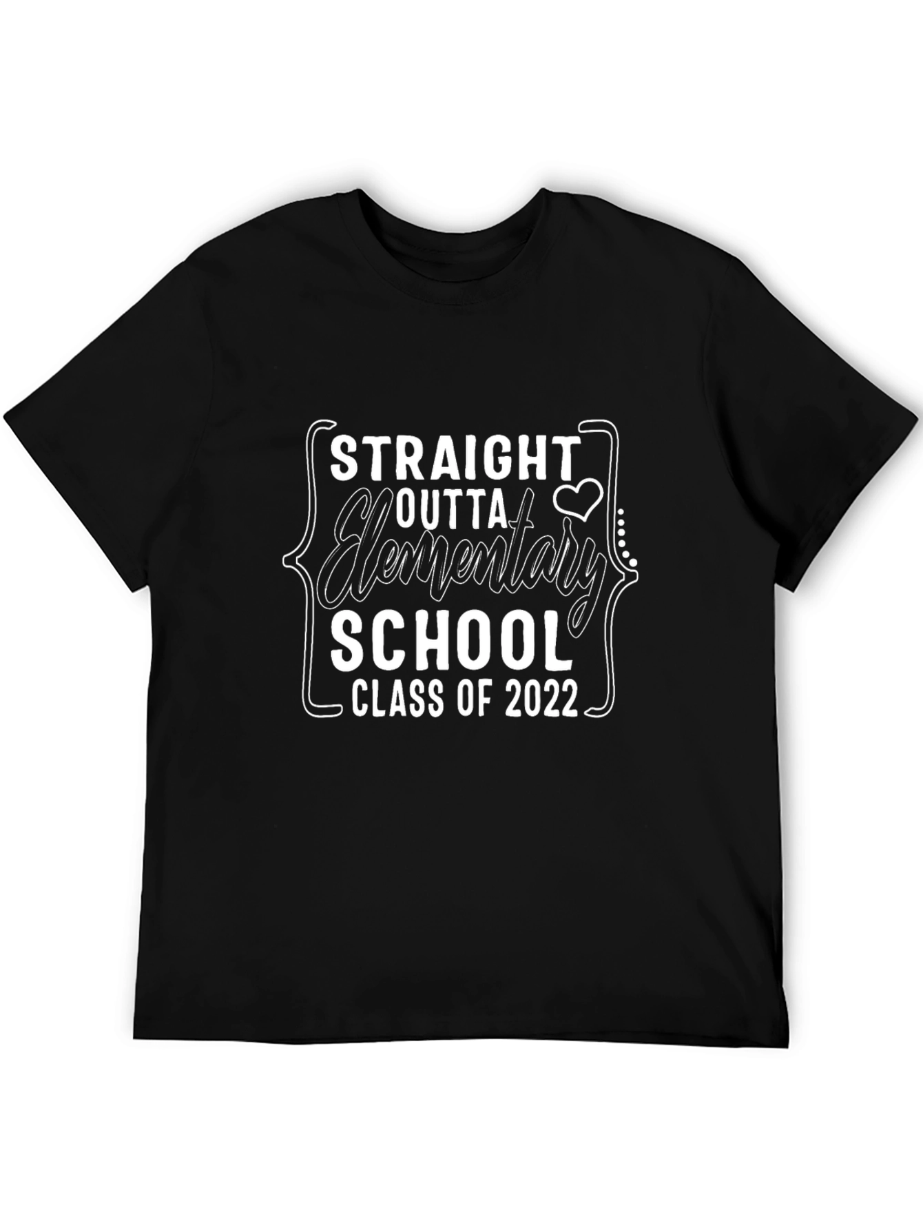 Straight Outta Elementary School Class of 2022 T-Shirt