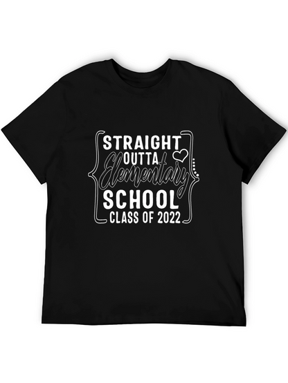 Straight Outta Elementary School Class of 2022 T-Shirt