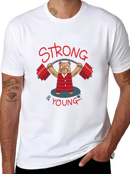 Strong & Young Bear T-Shirt