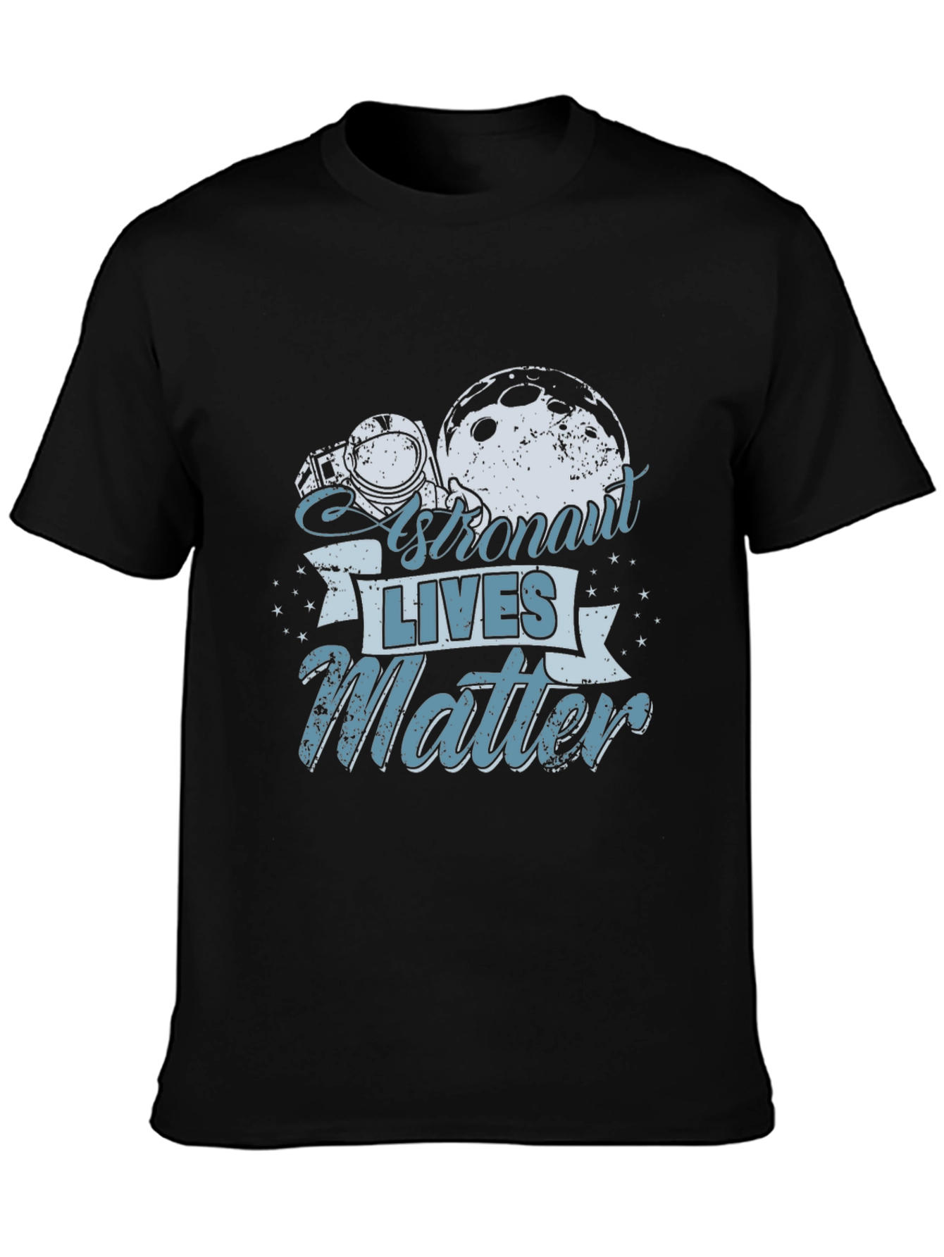 Astronaut Lives Matter Graphic T-Shirt - Space Theme