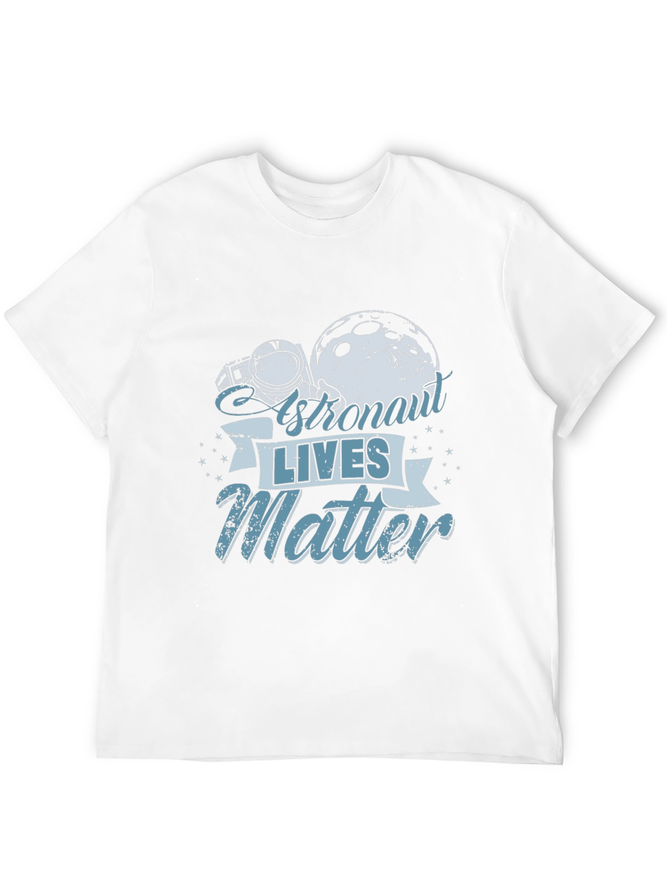 Astronaut Lives Matter Graphic T-Shirt - Space Theme