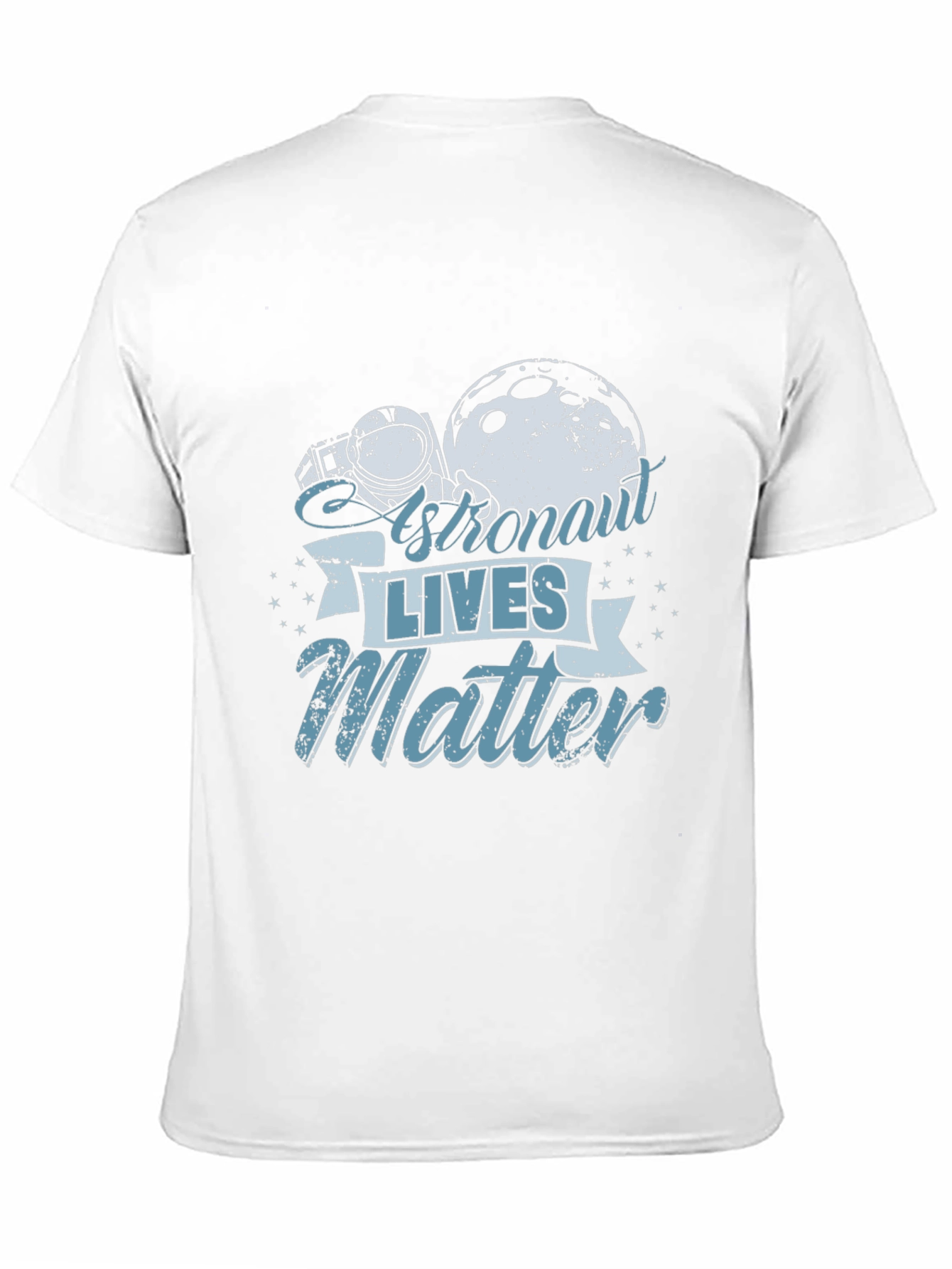Astronaut Lives Matter Graphic T-Shirt - Space Theme