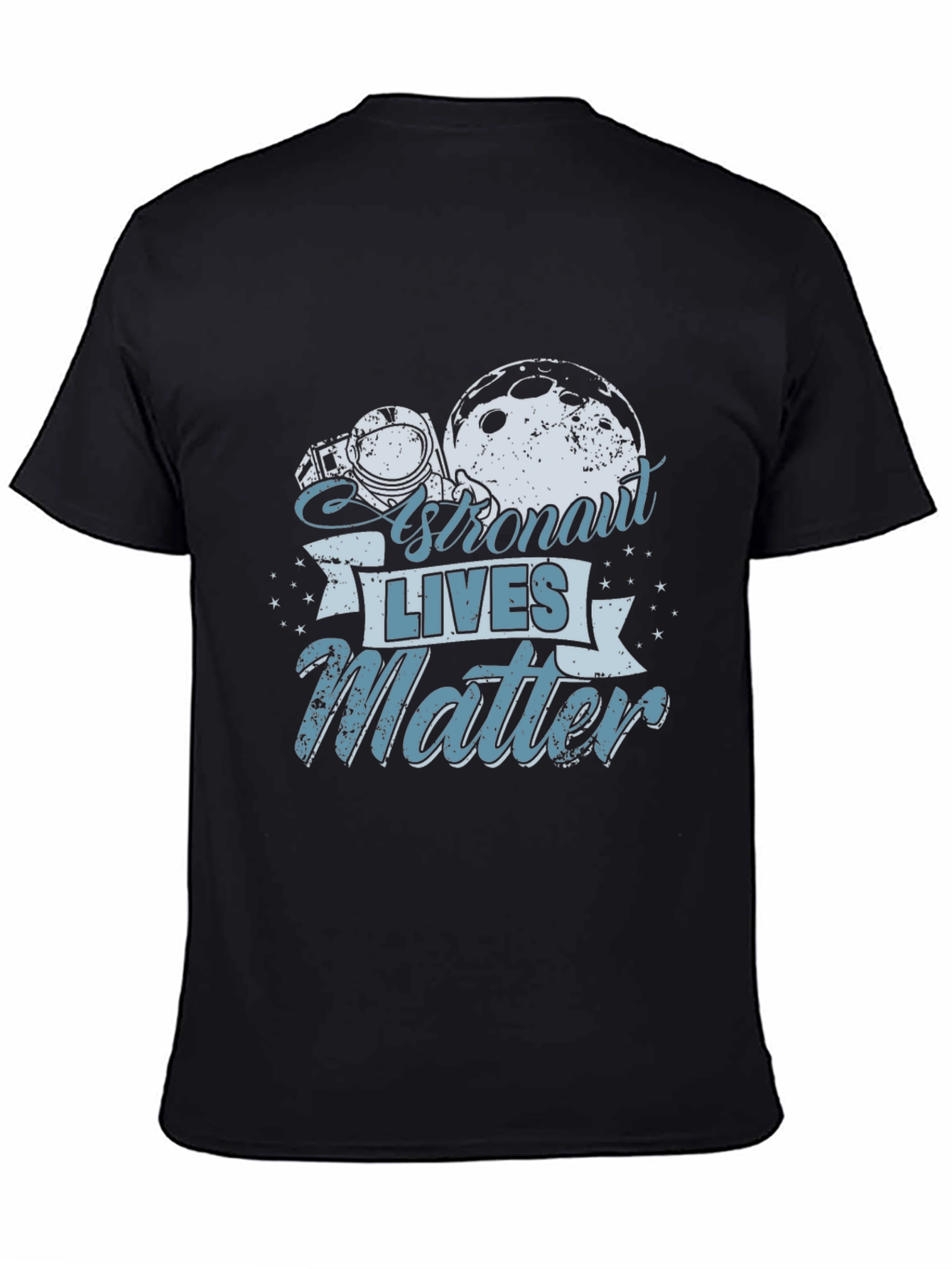 Astronaut Lives Matter Graphic T-Shirt - Space Theme