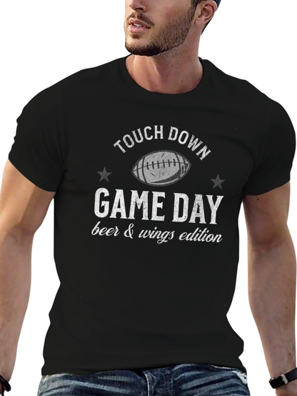 Touchdown Game Day Beer & Wings Edition T-Shirt
