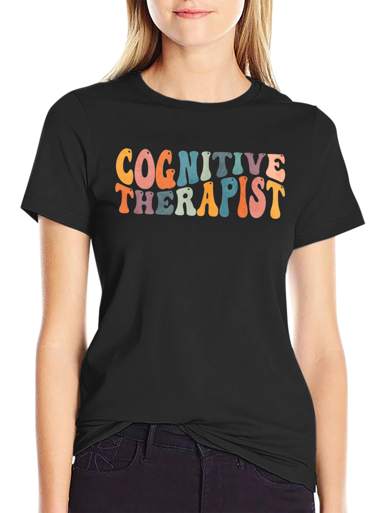 Cognitive Therapist Tee - Retro Style Therapy T-Shirt