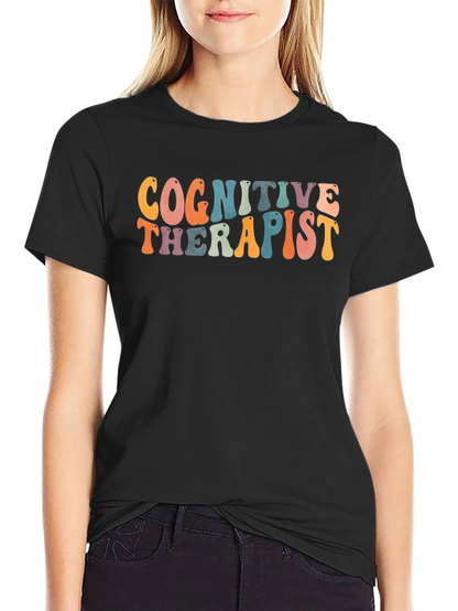 Cognitive Therapist Tee - Retro Style Therapy T-Shirt