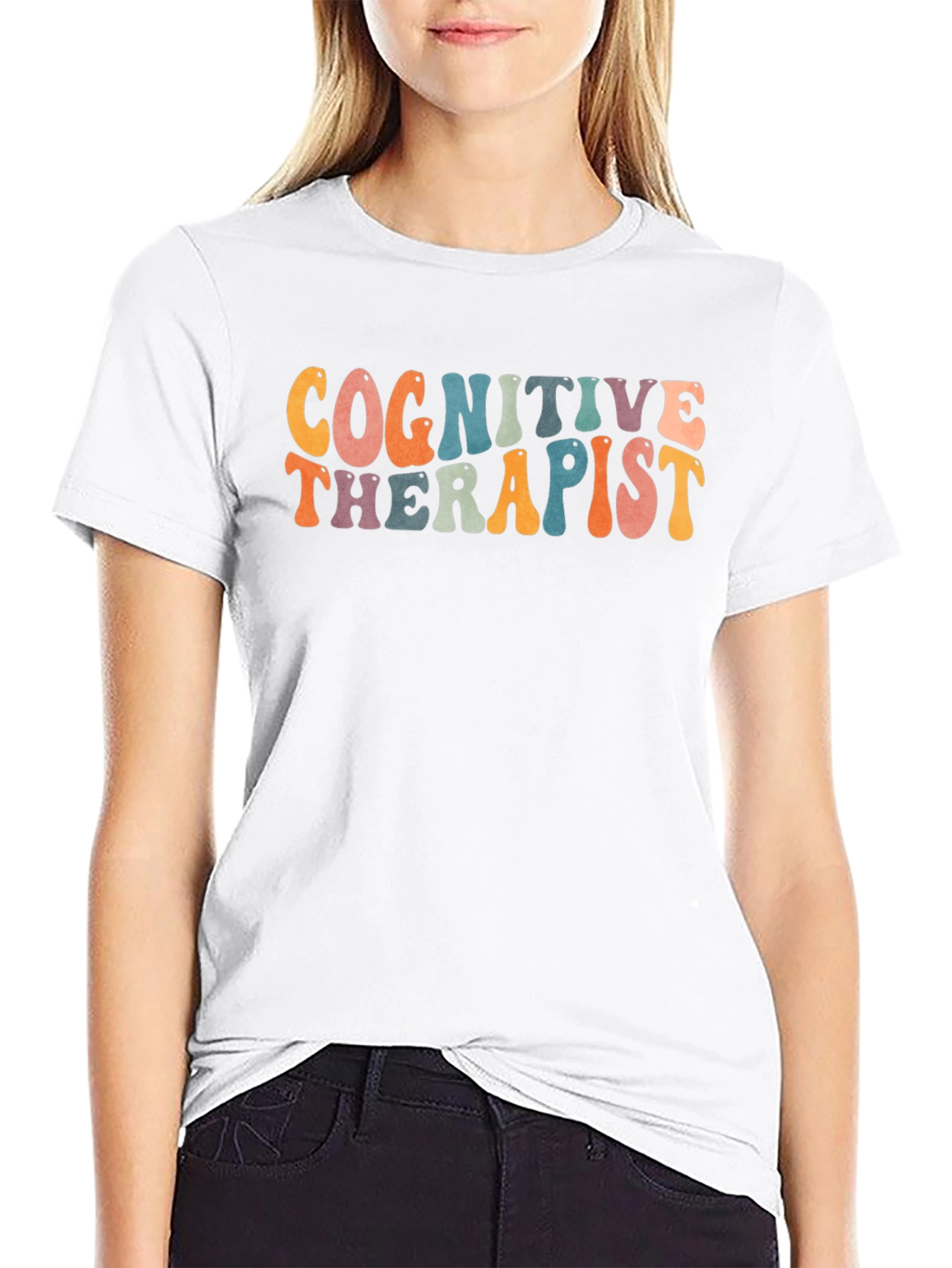 Cognitive Therapist Tee - Retro Style Therapy T-Shirt