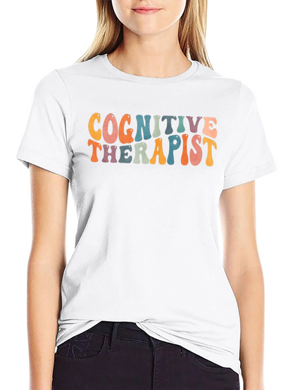 Cognitive Therapist Tee - Retro Style Therapy T-Shirt