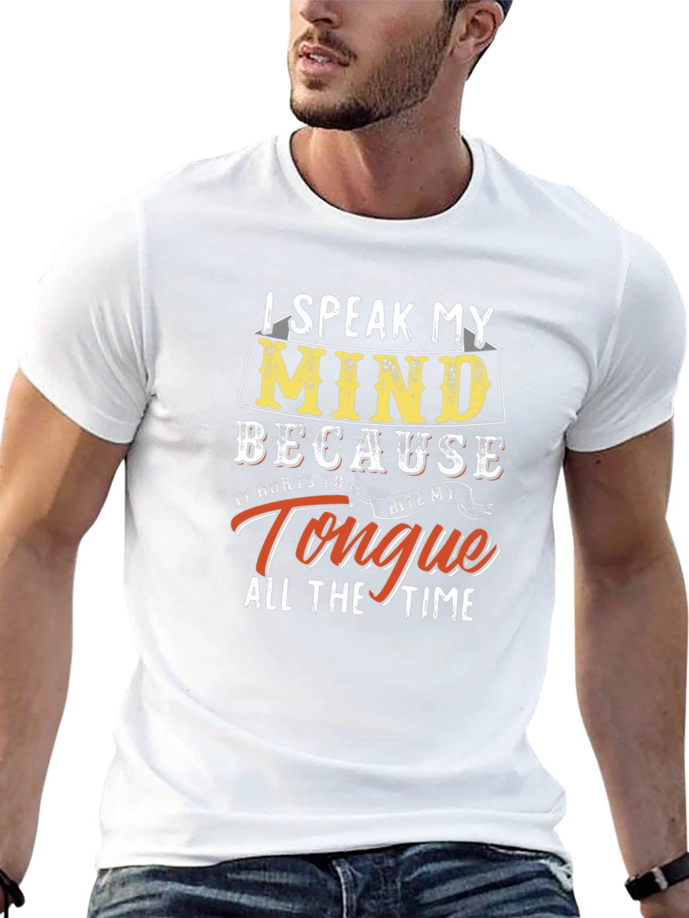Speak My Mind Graphic T-Shirt