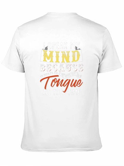 Speak My Mind Graphic T-Shirt
