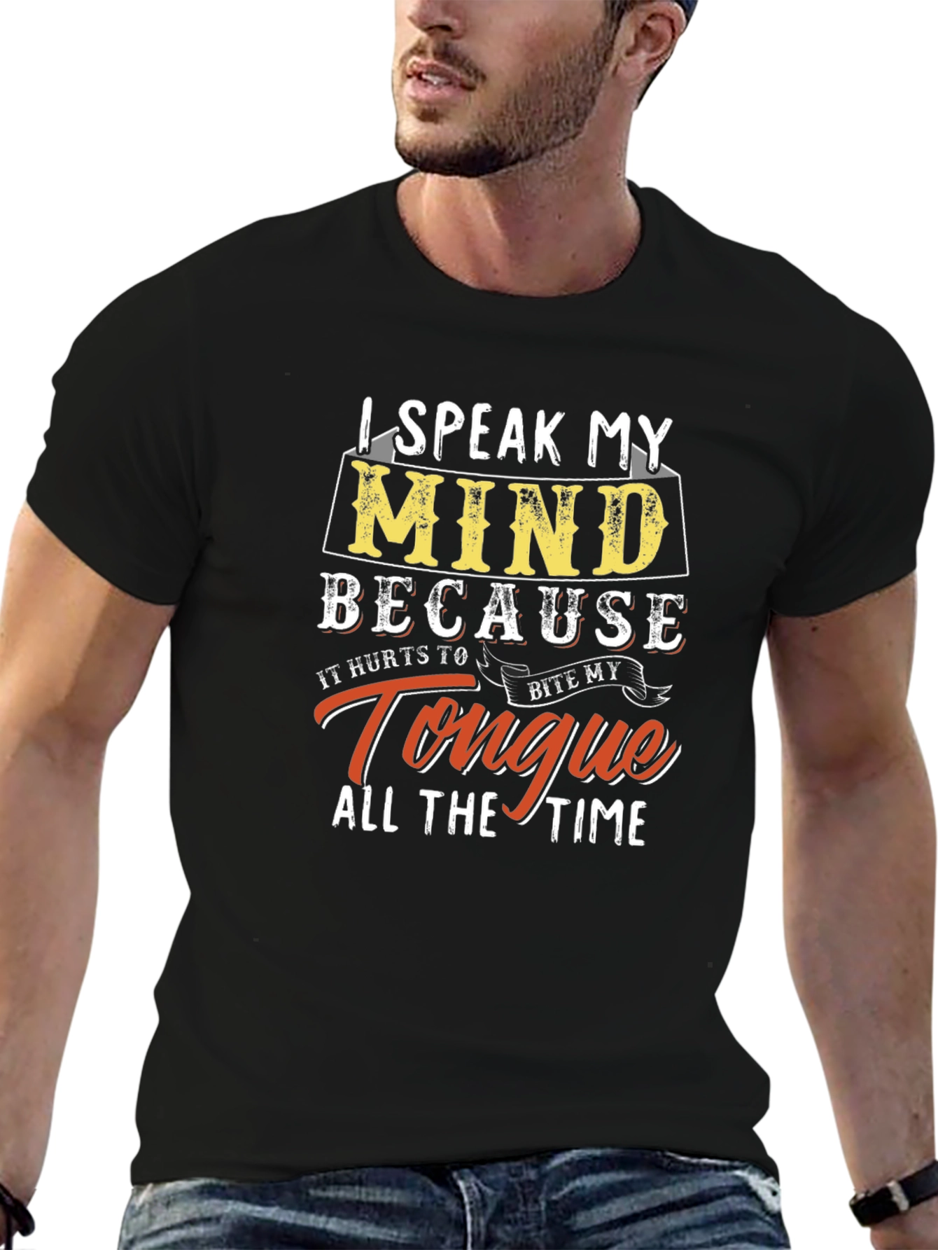 Speak My Mind Graphic T-Shirt