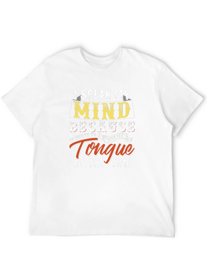 Speak My Mind Graphic T-Shirt