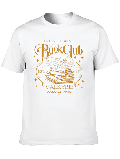 House of Wind Book Club Black T-Shirt